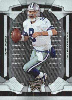 2008 Leaf Rookies & Stars - Longevity Silver #26 Tony Romo Front
