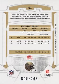 2008 Leaf Rookies & Stars - Longevity Silver #61 Reggie Bush Back