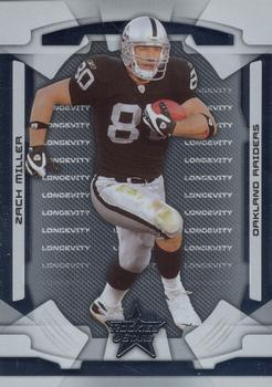 2008 Leaf Rookies & Stars - Longevity Silver #71 Zach Miller Front