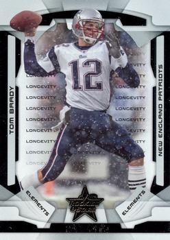 2008 Leaf Rookies & Stars - Longevity Silver #105 Tom Brady Front