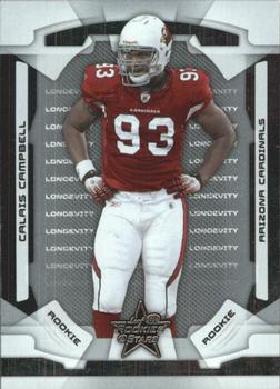 2008 Leaf Rookies & Stars - Longevity Silver #123 Calais Campbell Front