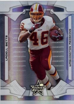 2008 Leaf Rookies & Stars - Longevity Silver Holofoil #100 Ladell Betts Front