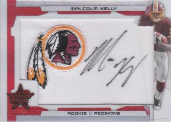 2008 Leaf Rookies & Stars Longevity - Rookie Autographs Ruby #241 Malcolm Kelly Front