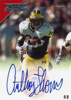 2001 Topps Debut #105 Anthony Thomas Front