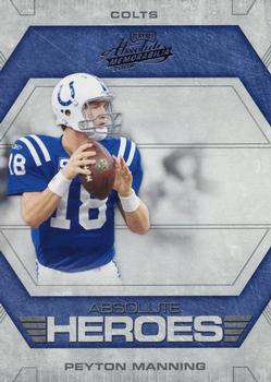 2008 Playoff Absolute Memorabilia - Absolute Heroes #AH-24 Peyton Manning Front
