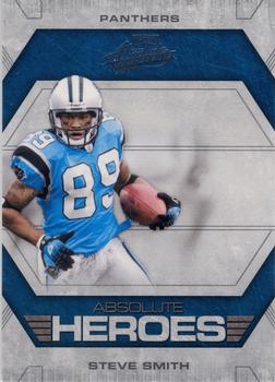 2008 Playoff Absolute Memorabilia - Absolute Heroes #AH-27 Steve Smith Front