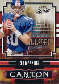2008 Playoff Absolute Memorabilia - Canton Absolutes #CA-7 Eli Manning Front