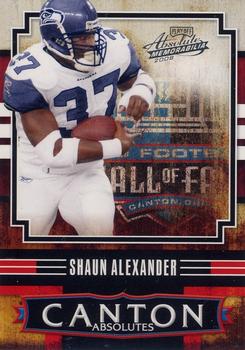 2008 Playoff Absolute Memorabilia - Canton Absolutes #CA-19 Shaun Alexander Front