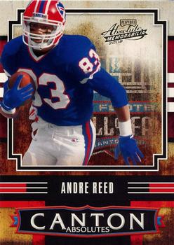 2008 Playoff Absolute Memorabilia - Canton Absolutes #CA-24 Andre Reed Front