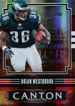 2008 Playoff Absolute Memorabilia - Canton Absolutes Spectrum #CA-3 Brian Westbrook Front