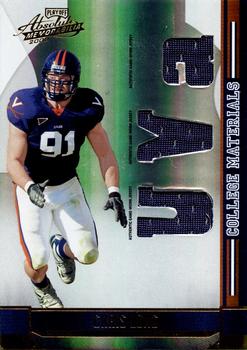 2008 Playoff Absolute Memorabilia - College Materials #4 Chris Long Front
