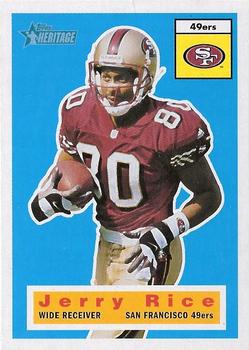 2001 Topps Heritage #17 Jerry Rice Front