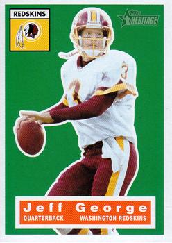 2001 Topps Heritage #5 Jeff George Front