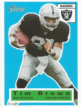 2001 Topps Heritage #65 Tim Brown Front
