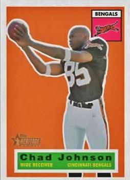 2001 Topps Heritage #113 Chad Johnson Front
