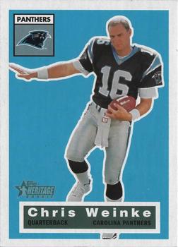 2001 Topps Heritage #131 Chris Weinke Front