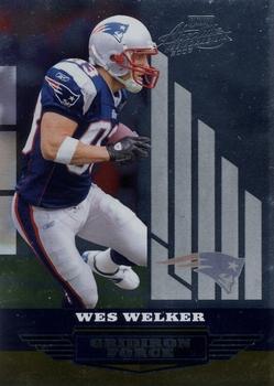 2008 Playoff Absolute Memorabilia - Gridiron Force #GF-18 Wes Welker Front