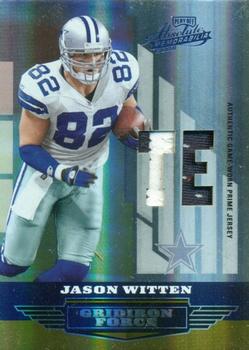 2008 Playoff Absolute Memorabilia - Gridiron Force Material Prime Position #GF-11 Jason Witten Front