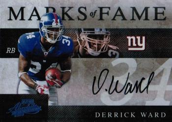 2008 Playoff Absolute Memorabilia - Marks of Fame Autographs Spectrum #MOF-34 Derrick Ward Front