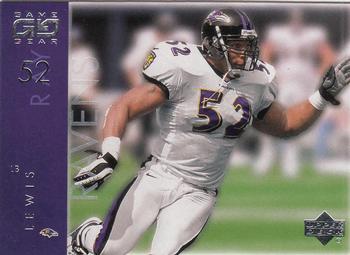 2001 UD Game Gear #7 Ray Lewis Front