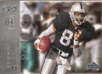 2001 UD Game Gear #66 Tim Brown Front