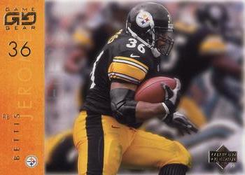 2001 UD Game Gear #69 Jerome Bettis Front
