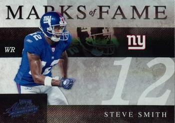2008 Playoff Absolute Memorabilia - Marks of Fame Spectrum #MOF-22 Steve Smith Front