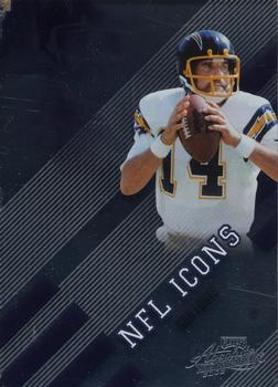 2008 Playoff Absolute Memorabilia - NFL Icons #NFL-6 Dan Fouts Front