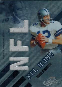 2008 Playoff Absolute Memorabilia - NFL Icons Materials #NFL-17 Roger Staubach Front