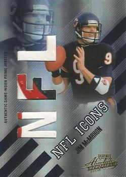 2008 Playoff Absolute Memorabilia - NFL Icons Materials Prime #NFL-10 Jim McMahon Front