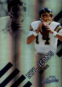 2008 Playoff Absolute Memorabilia - NFL Icons Spectrum #NFL-6 Dan Fouts Front