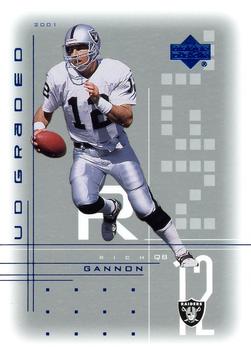 2001 UD Graded #30 Rich Gannon Front