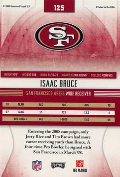 2008 Playoff Absolute Memorabilia - Retail #125 Isaac Bruce Back