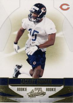 2008 Playoff Absolute Memorabilia - Retail #250 Zackary Bowman Front
