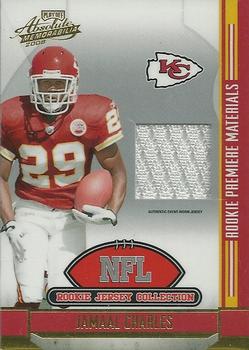 2008 Playoff Absolute Memorabilia - Rookie Jersey Collection #9 Jamaal Charles Front