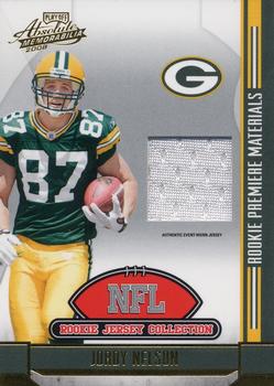 2008 Playoff Absolute Memorabilia - Rookie Jersey Collection #12 Jordy Nelson Front