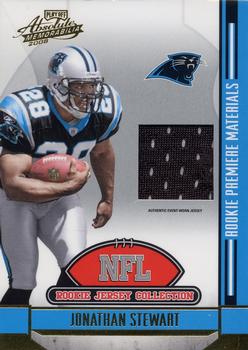 2008 Playoff Absolute Memorabilia - Rookie Jersey Collection #24 Jonathan Stewart Front