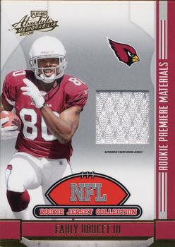 2008 Playoff Absolute Memorabilia - Rookie Jersey Collection #29 Early Doucet Front