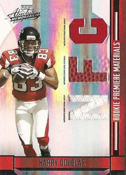 2008 Playoff Absolute Memorabilia - Rookie Premiere Materials AFC/NFC #265 Harry Douglas Front