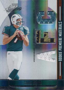 2008 Playoff Absolute Memorabilia - Rookie Premiere Materials AFC/NFC #251 Chad Henne Front