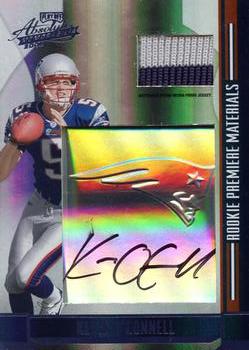 2008 Playoff Absolute Memorabilia - Rookie Premiere Materials Autographs Embossed Hologram Prime #261 Kevin O'Connell Front