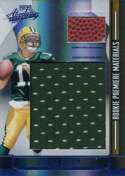 2008 Playoff Absolute Memorabilia - Rookie Premiere Materials Oversize #256 Brian Brohm Front