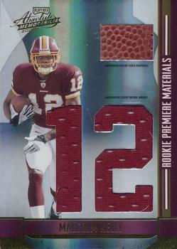 2008 Playoff Absolute Memorabilia - Rookie Premiere Materials Oversize Jersey Number #268 Malcolm Kelly Front