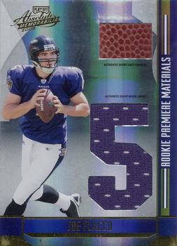 2008 Playoff Absolute Memorabilia - Rookie Premiere Materials Oversize Jersey Number #270 Joe Flacco Front