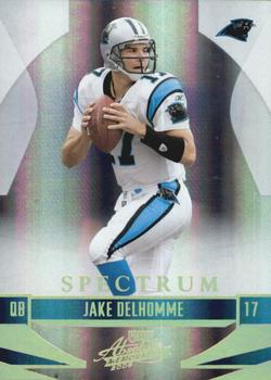 2008 Playoff Absolute Memorabilia - Spectrum Gold #20 Jake Delhomme Front