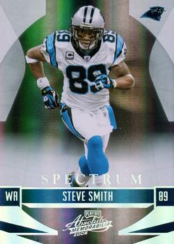 2008 Playoff Absolute Memorabilia - Spectrum Silver #22 Steve Smith  Front