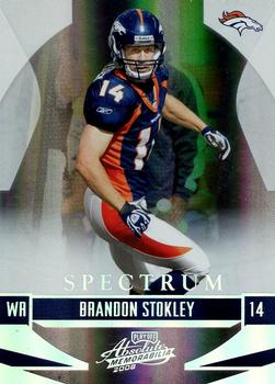2008 Playoff Absolute Memorabilia - Spectrum Silver #47 Brandon Stokley  Front
