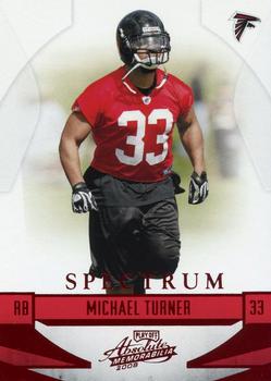 2008 Playoff Absolute Memorabilia - Spectrum Red #8 Michael Turner Front