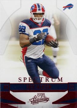 2008 Playoff Absolute Memorabilia - Spectrum Red #17 Fred Jackson Front