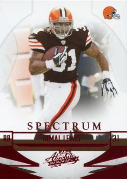 2008 Playoff Absolute Memorabilia - Spectrum Red #35 Jamal Lewis Front